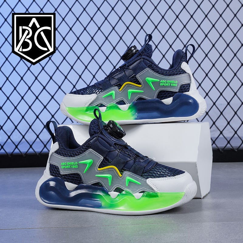 2024 Single Net Breathable Children'S Shoes Abc Non-Slip Boys And Girls Children Sneaker Txh2313 - Image 3