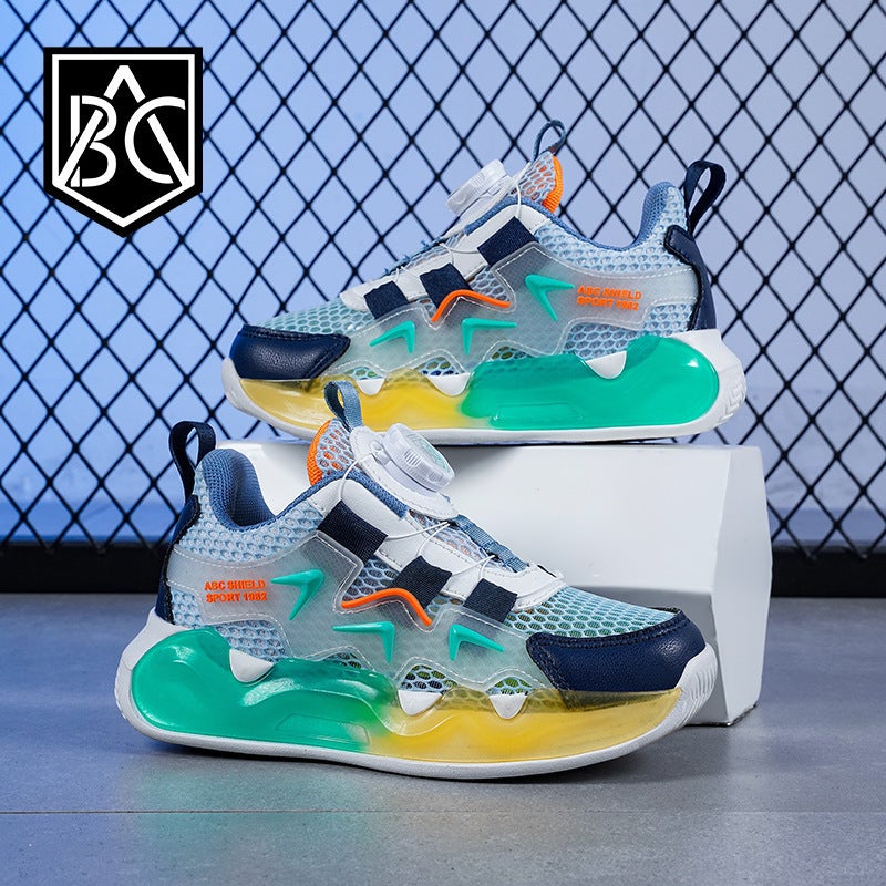 2024 Single Net Breathable Children'S Shoes Abc Non-Slip Boys And Girls Children Sneaker Txh2313 - Image 4