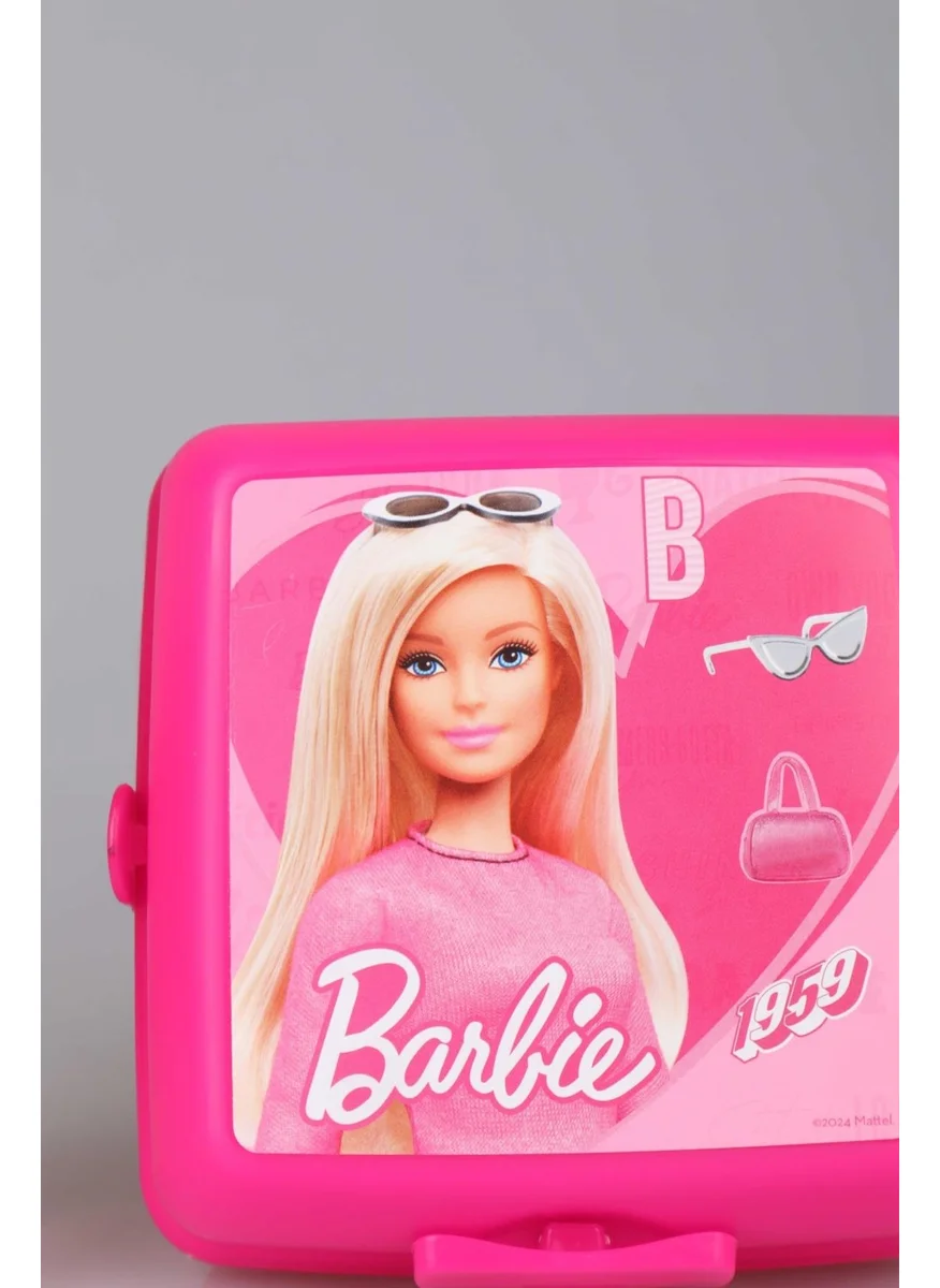 Barbie Dekomus with New Season Licensed Tritan Flask and 2-Layer Lunch Box Meal Set