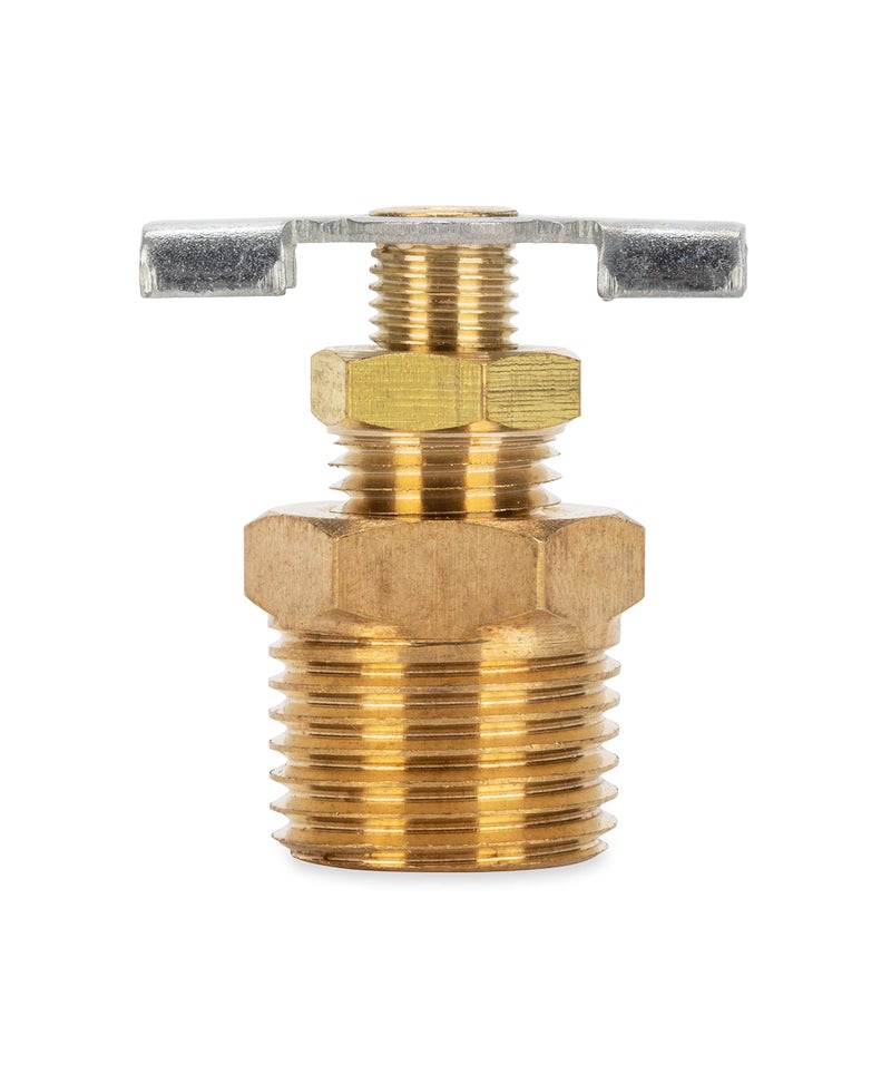Camco ½" RV Water Heater Replacement Drain Valve - Replace Your RV Water Heater Drain Valve | Simple and Easy Installation | Durable Brass Construction - (11703) - Image 2
