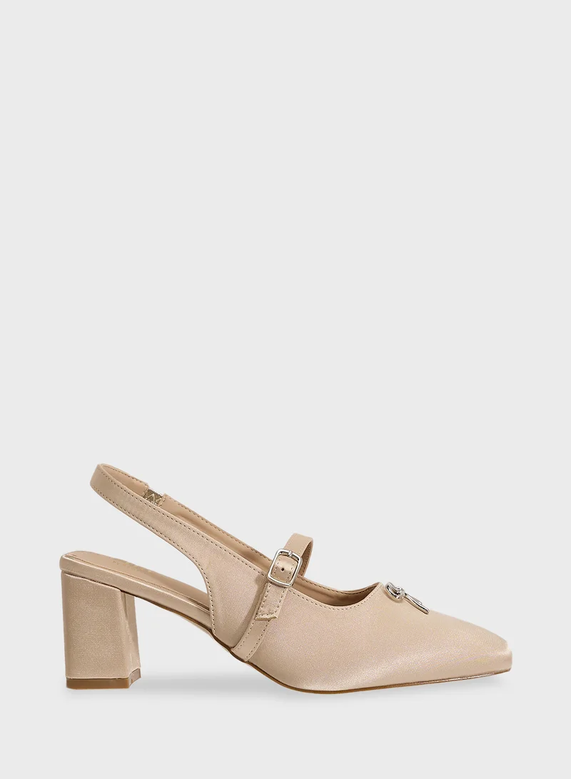 ELLA Mary-Jane Heeled Pump