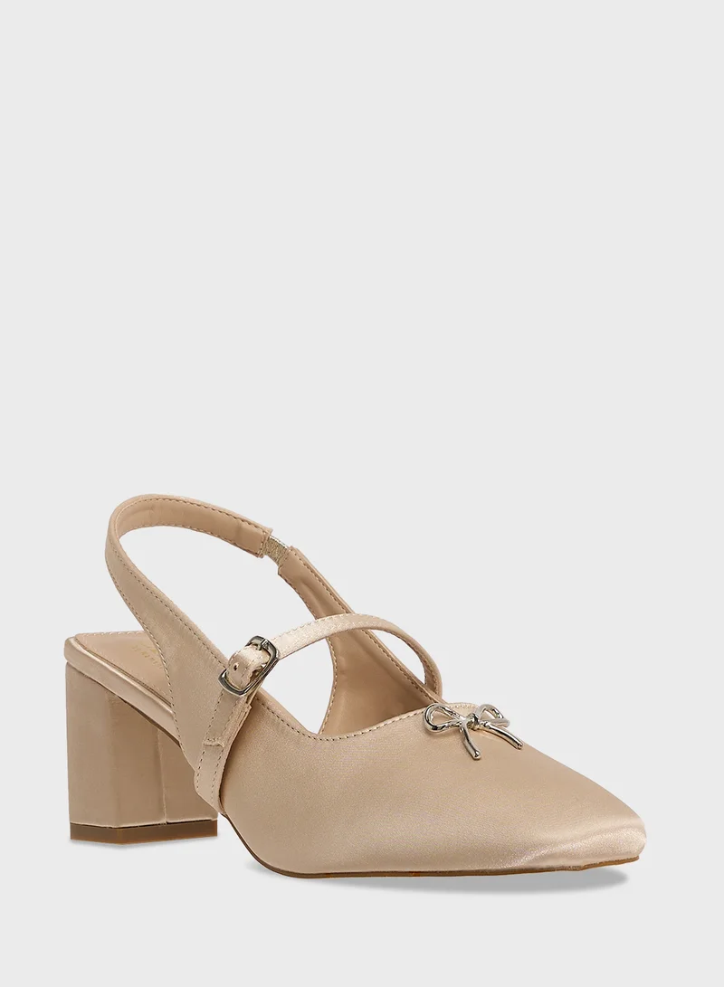 ELLA Mary-Jane Heeled Pump