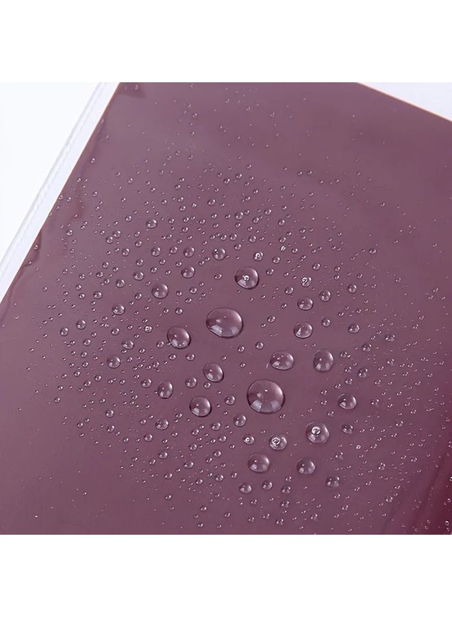 8 قطع حافظة جواز سفر متينة مجموعة وثائق شفافة غير لامعة مع فتحات البطاقات - Image 3