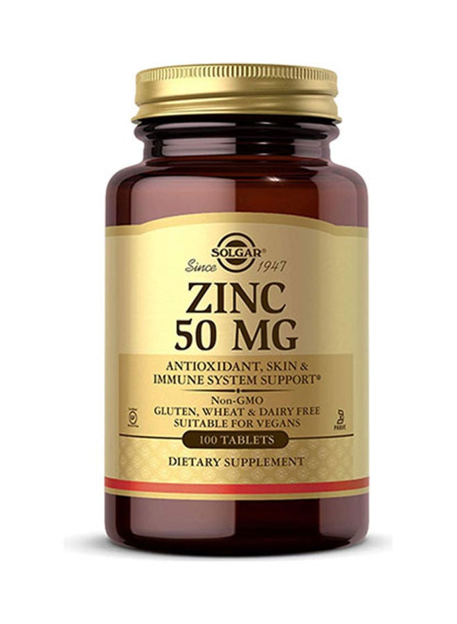 Zinc 50mg – 100 Tablets