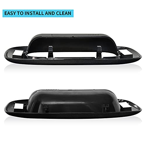MuHize Tailgate Handle Bezel & Latch Replacement for 1999-2007 Chevy Silverado & GMC Sierra - OEM Car Handle Fit Black (Fits Regular/Extended/Crew Cab) - Image 4