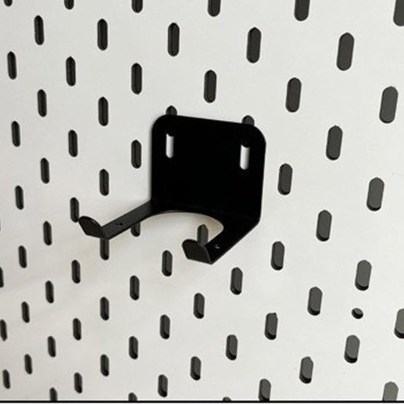 Iron Wall Mounted Rack Adjustable Shelves Rustproof Vertical Storage For Mugs Utensils - Image 5