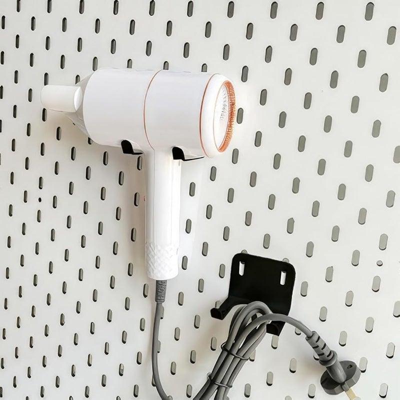 Iron Wall Mounted Rack Adjustable Shelves Rustproof Vertical Storage For Mugs Utensils - Image 3