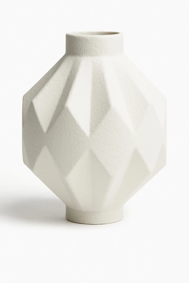 H&M Tall Stoneware Vase