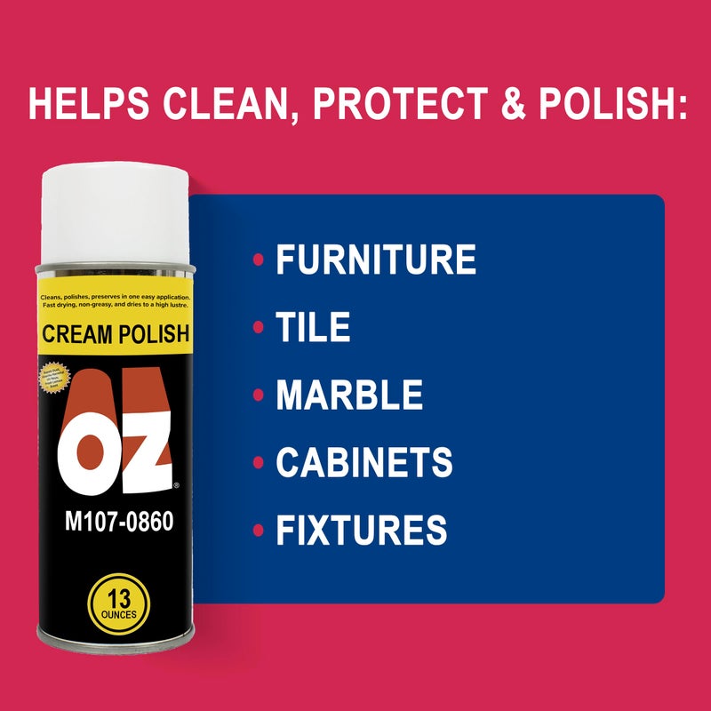 Mohawk Finishing Products OZ Polish Aerosol, Furniture Polish, M107-0860, 13 oz - Image 4