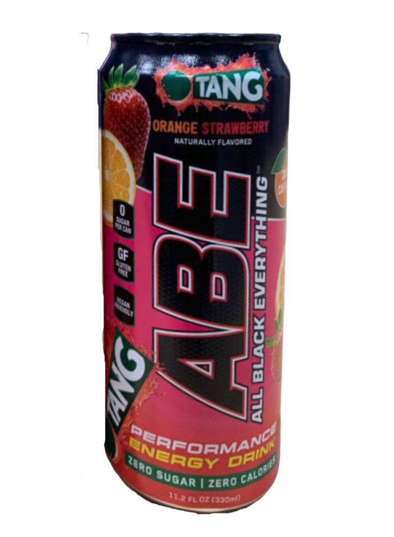 Applied Nutrition ABE Sugar-Free Energy Drink – Tangy Orange Strawberry Flavor Food Supplement Pre-Workout  330m - Image 1