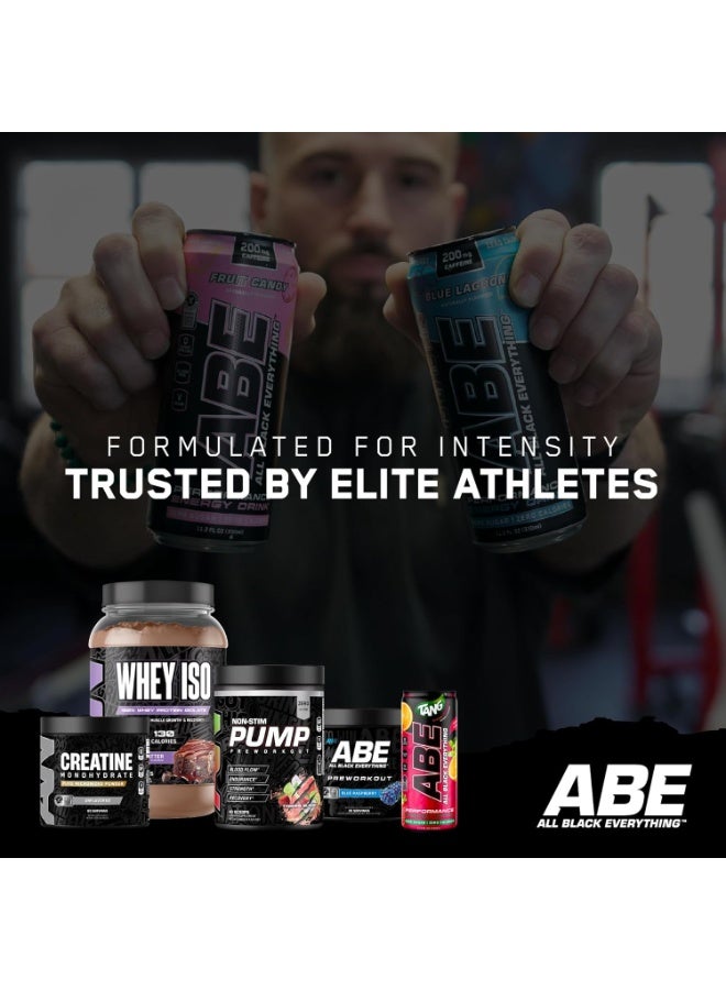 Applied Nutrition ABE Sugar-Free Energy Drink – Tangy Orange Strawberry Flavor Food Supplement Pre-Workout  330m - Image 4