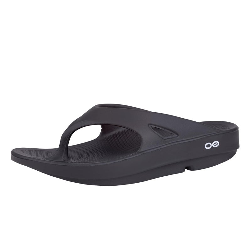 OOFOS OOriginal Recovery Sandal, Black - Womenâ€™s Size 8, Menâ€™s Size 6 - Image 1