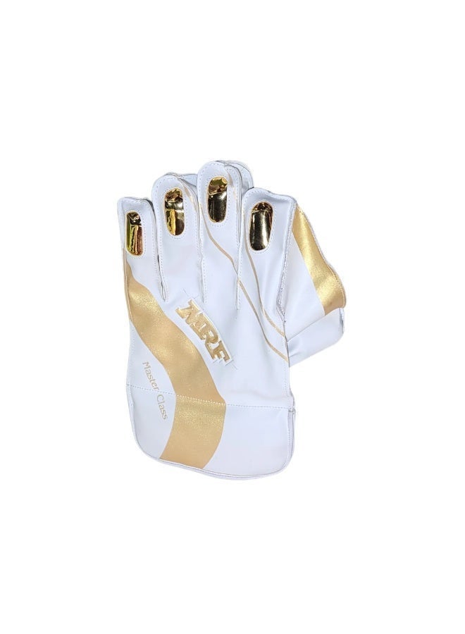 MRF Master Class / Warrior Gold Cricket Wicket Keeping Gloves - Image 3