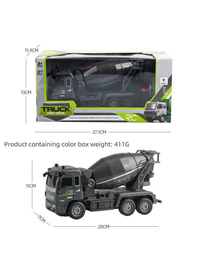إسكدنيا سيارة تحكم عن بعد للأطفال 132 رباعية الاتجاه لخلاط هندسي خفيف رافعة مشتركة متحركة للأولاد لعبة سيارة كهربائية - اللون: شاحنة قلابة هندسية - النسبة: 1:32 - Image 5