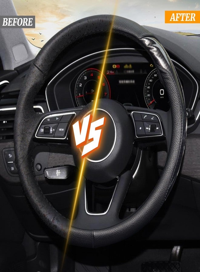 KAFEEK Carbon Fiber Steering Wheel Cover, Universal 15 inch, Anti-Slip, Odorless,Black - Image 5