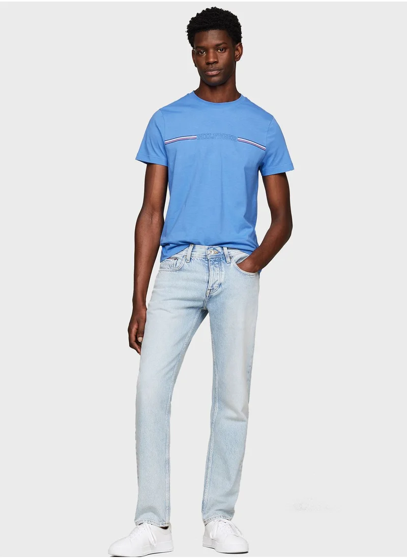 TOMMY HILFIGER Logo Crew Neck T-Shirt