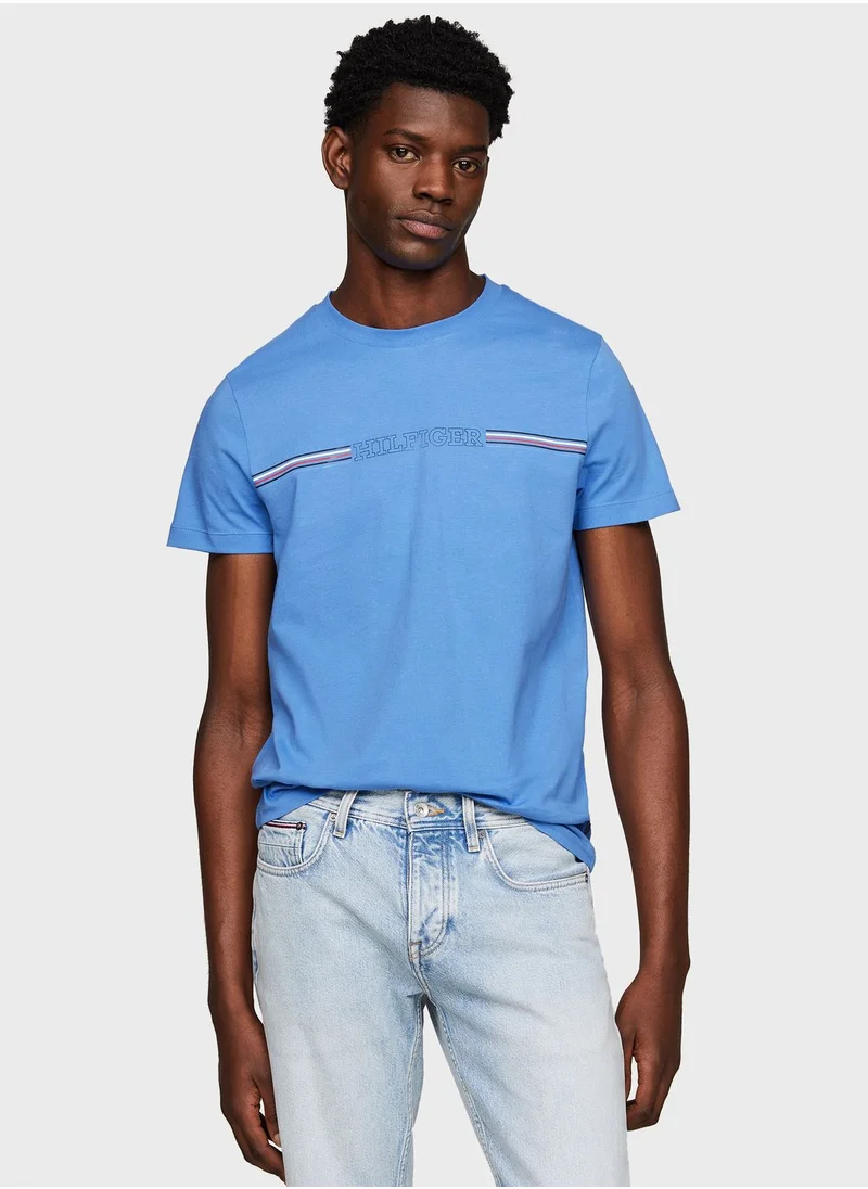 TOMMY HILFIGER Logo Crew Neck T-Shirt
