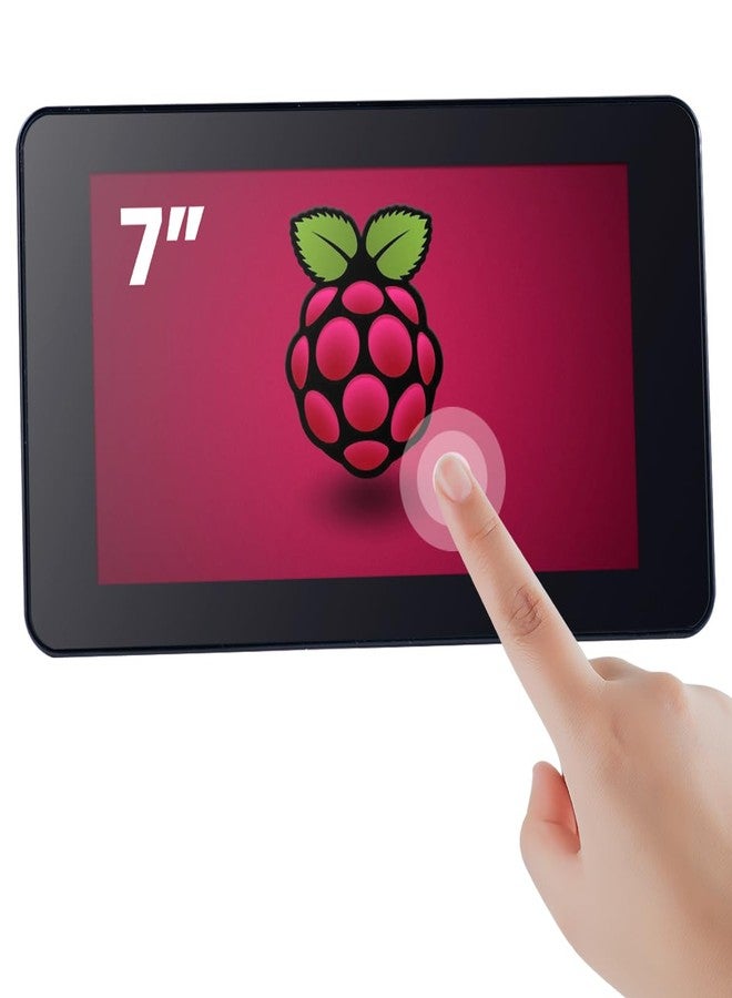 Hosyond شاشة لمس هوسيوند مقاس 7 بوصات بواجهة DSI وشاشة LCD متوافقة مع RPi 5 / Pi 4 / Pi 3 - Image 1