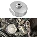 Rebvugr Heavy Duty 74mm 14 Flutes Oil Filter Wrench Oil Filter Tool 38 Square Drive Oil Filter Removel Tools Oil Housing Cap Socket Remover Compatible with Toyota Porsche Audi Mazda Tribute - Image 2