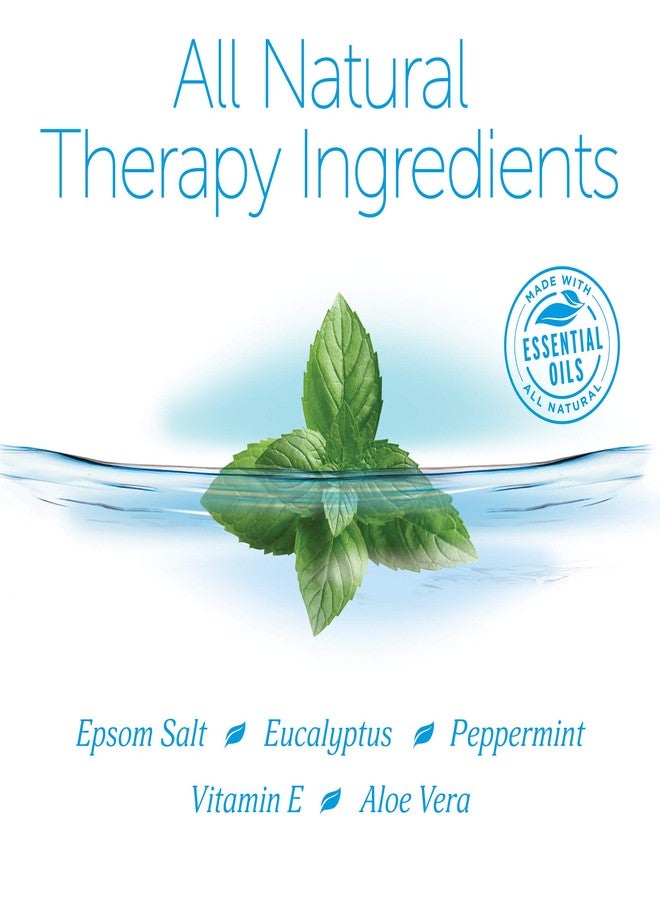 Epsoak Muscle Soak 2 lb. USP Magnesium Sulfate with Peppermint Scent Resealable Epsom Salt Bag, Made in The USA, Cruelty-Free Certified - Image 4