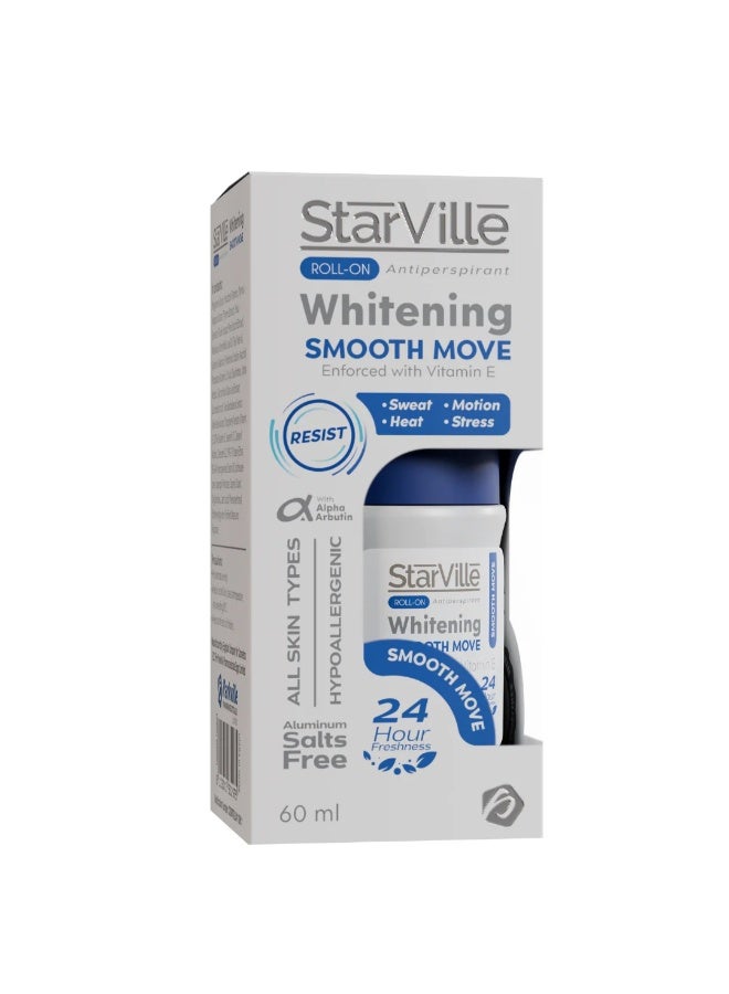ستارفيل مزيل عرق دوار لتفتيح البشرة ونعومتها 60 مل - Image 1