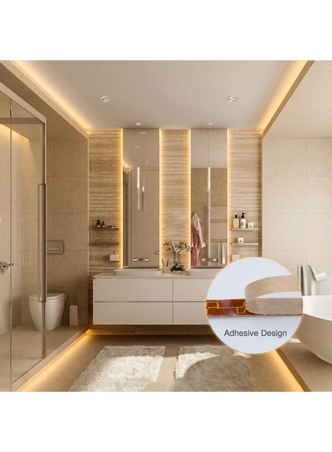 Loquat USB Dimmable 240 LEDs Strip Light Touching Control White 4meter - Image 5