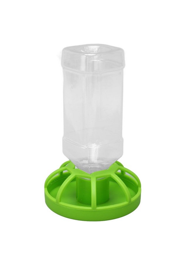 Generic Turtle Water Bowl, Tortoise Water Bowl Reptile Water Bowl Automatic Turtle Feeder Reptile Water Bottle Chameleon Water Dripper for Lizard Tortoise Chameleon (Large) - Image 1