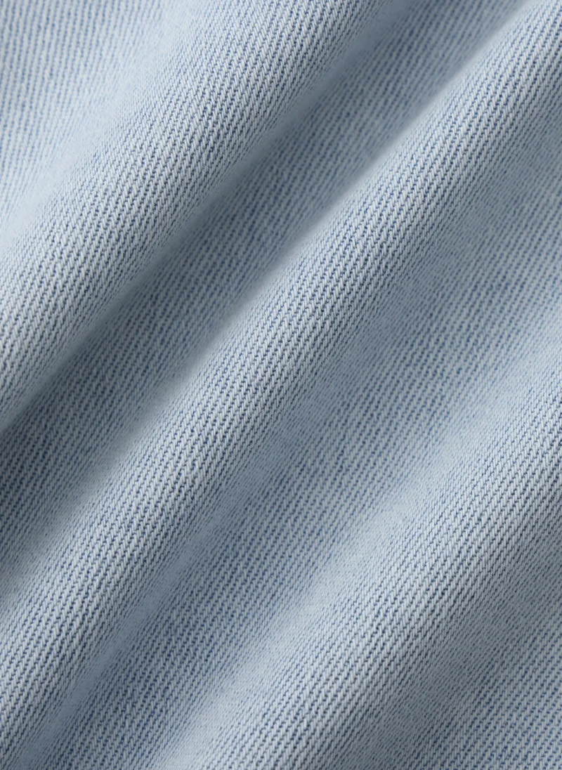 Balabala Blue Kids Boys Denim short-sleeved shirt for Men | Best Price UAE