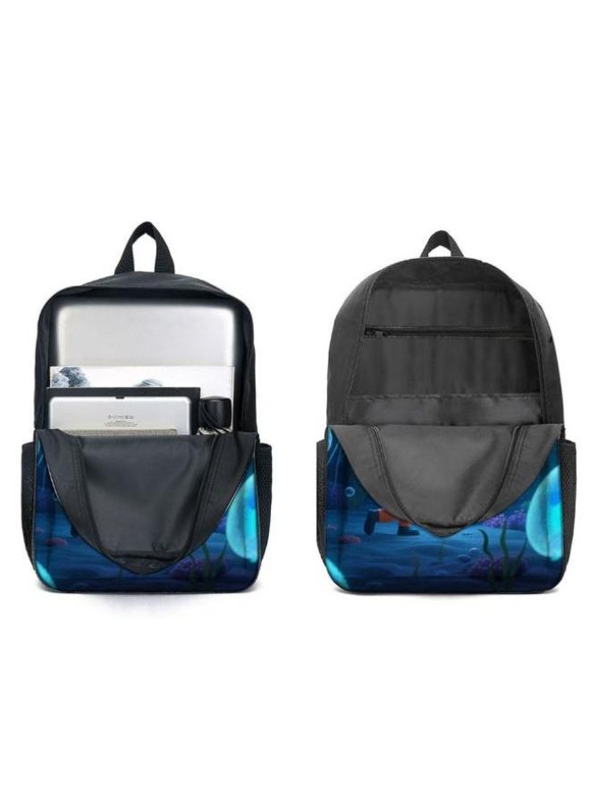 واضح من النار حقيبة كرتونية من ثلاث قطع، يسهل التعامل معها في مناسبات مختلفة (متوفرة للطلاب والأطفال والأصدقاء في النزهايات وتسلق الجبال والتعليم المدرسي وما إلى ذلك) | الكتفين + حقائب اليد + حقائب القرطاسية | موسم العودة إلى المدرسة / هدايا المهرجان - 80 - Image 4