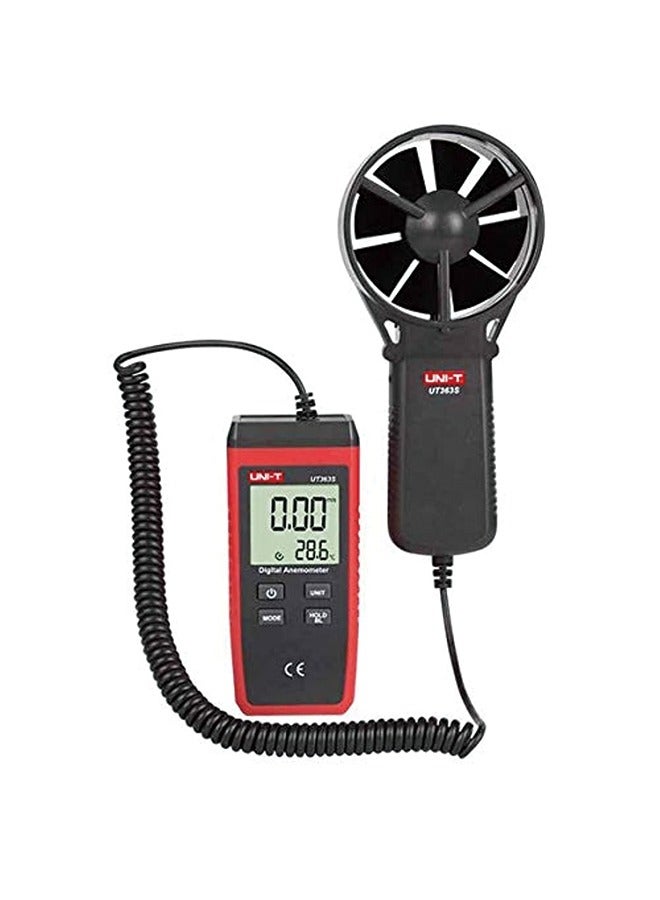 يوني تي UNI-T UT363S سبليت ميزان الحرارة في الهواء الطلق الرطوبة الرقمية الصناعية درجة حرارة الهواء والرطوبة كاشف LCD العرض المزدوج  - Image 1