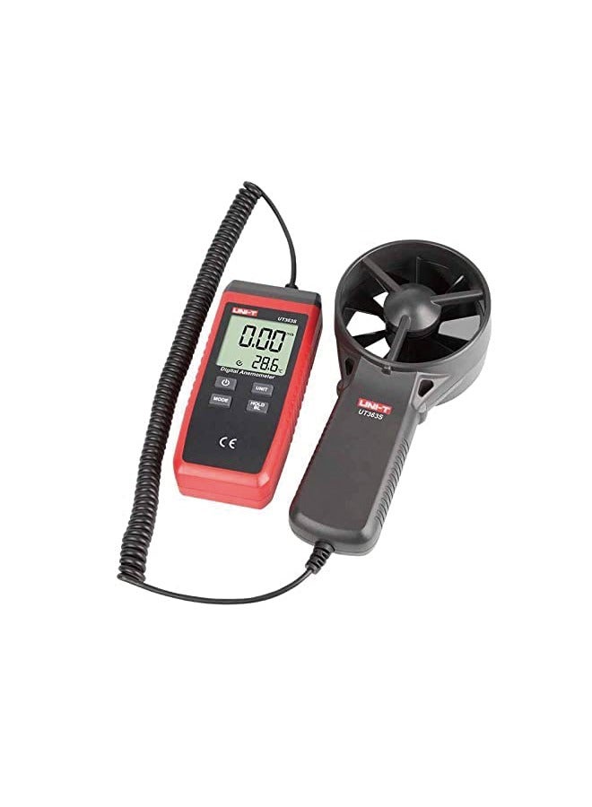 يوني تي UNI-T UT363S سبليت ميزان الحرارة في الهواء الطلق الرطوبة الرقمية الصناعية درجة حرارة الهواء والرطوبة كاشف LCD العرض المزدوج  - Image 2