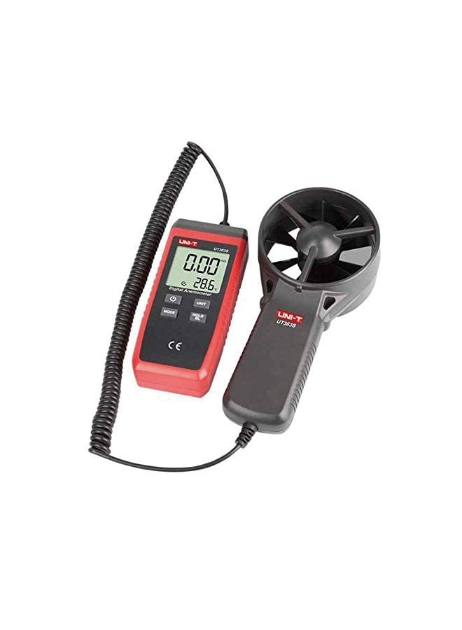 يوني تي UNI-T UT363S سبليت ميزان الحرارة في الهواء الطلق الرطوبة الرقمية الصناعية درجة حرارة الهواء والرطوبة كاشف LCD العرض المزدوج  - Image 5