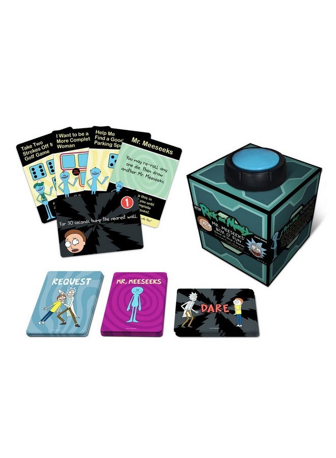 CRYPTOZOIC ENTERTAINMENT Cryptozoic Entertainment Mr. Meeseeks' Box O' Fun The Rick and Morty Dice Dares Game - Image 2