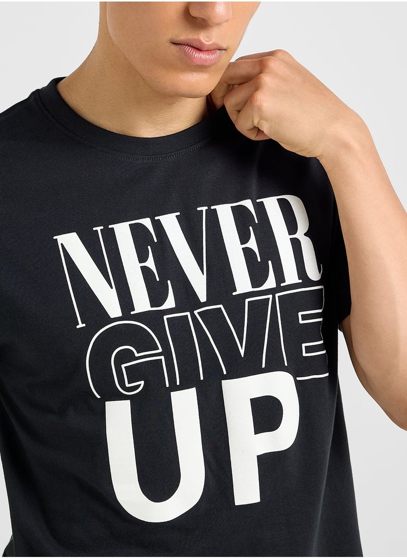 Seventy Five Basics Printed T-Shirt  - Image 3