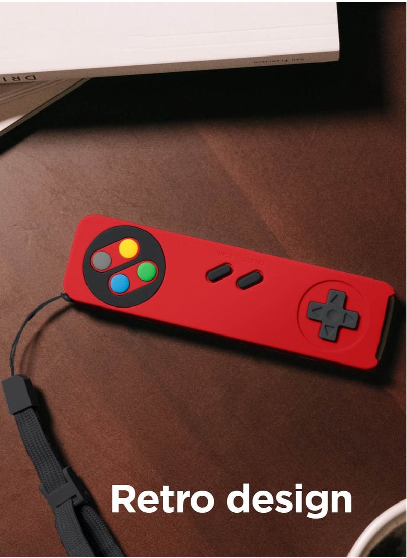Elago - R2 Slim for Apple TV 4K HD Siri Remote 3rd Generation (2022) and Apple TV Siri Remote 2nd Gen (2021) Case Cover with Full Access to All Functions - Red - Image 1