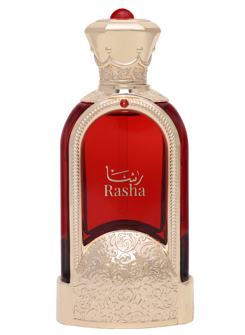 Naseem Rasha Attar Perfume Oil – 18ml Roll-On Fragrance – Fruity Floral Scent with Rose, Jasmine & Musk – Alcohol-Free Arabian Perfume, Long-Lasting Scent  - Image 1