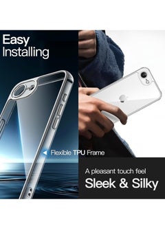 TIGER iPhone 16e 6.1-Inch Clear Case – Shockproof & Anti-Yellowing Transparent Cover, Slim & Scratch-Resistant TPU Protection, HD Crystal Clear Back, Lightweight & Wireless Charging Compatible  - Image 4