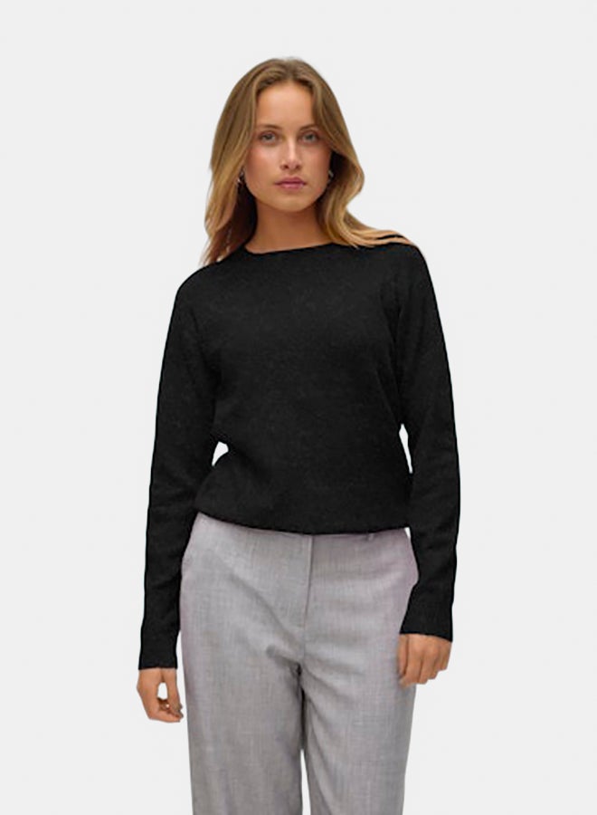 VERO MODA VERO MODA Womens Doffy Longsleeve O-Neck Blouse  - Image 3