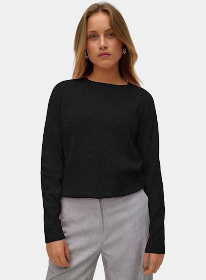 VERO MODA VERO MODA Womens Doffy Longsleeve O-Neck Blouse  - Image 2