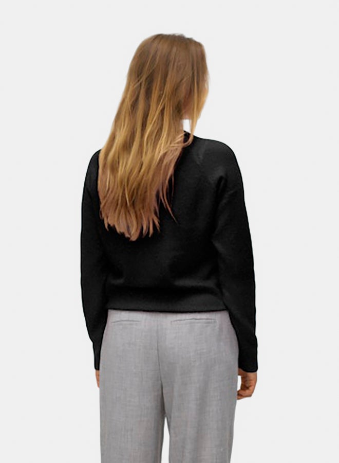 VERO MODA VERO MODA Womens Doffy Longsleeve O-Neck Blouse  - Image 5