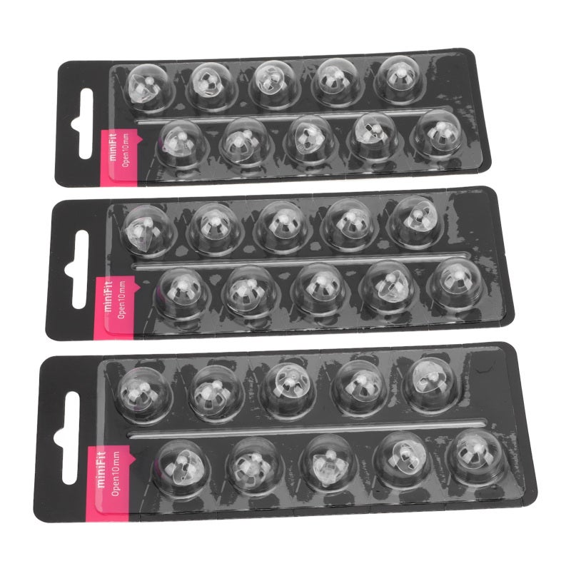 Open Fit Sound Aid Domes 10mm Dia Soft Silicone - Anti Static Water Washable Hearing Aid Tips for Daily Hearing Assistance - Image 4