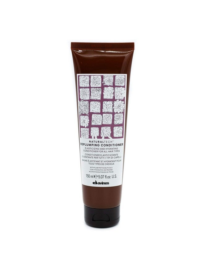 Davines Naturaltech Replumping Conditioner Renew Elasticity While Replenishing Moisturizing And Detangling 5.07 Fl. Oz. - Image 3