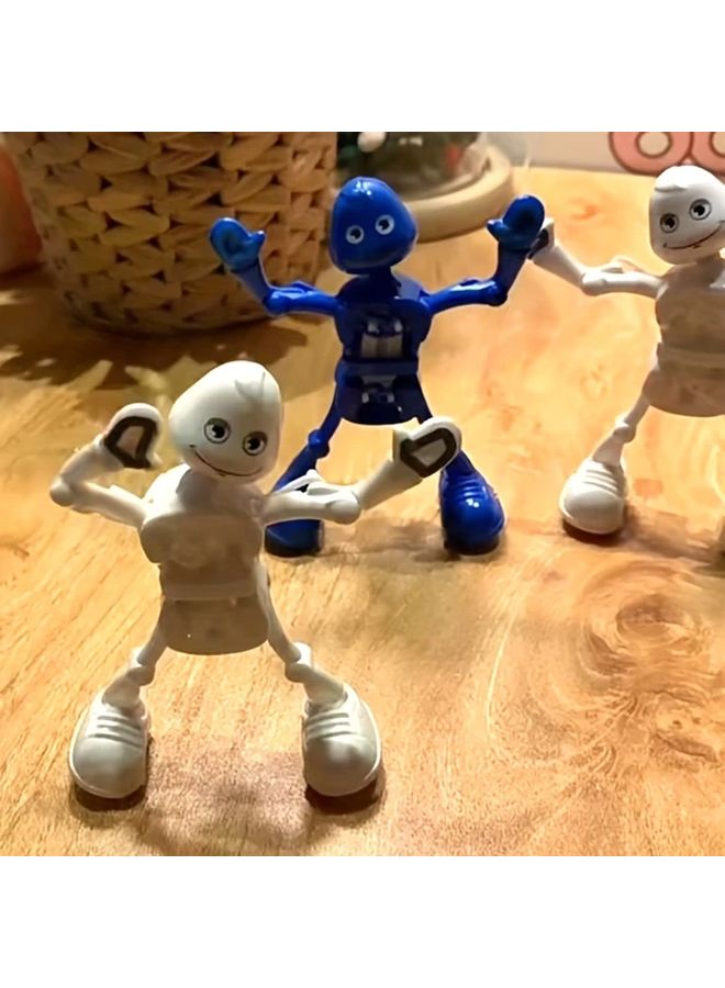 Blue Wind Up Dancing Robot Toy Fun Creative Swing Motion Gift For Holidays - Image 5