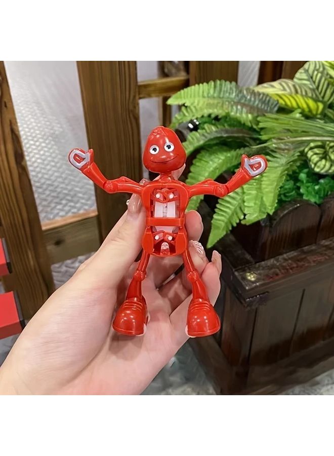 Blue Wind Up Dancing Robot Toy Fun Creative Swing Motion Gift For Holidays - Image 4