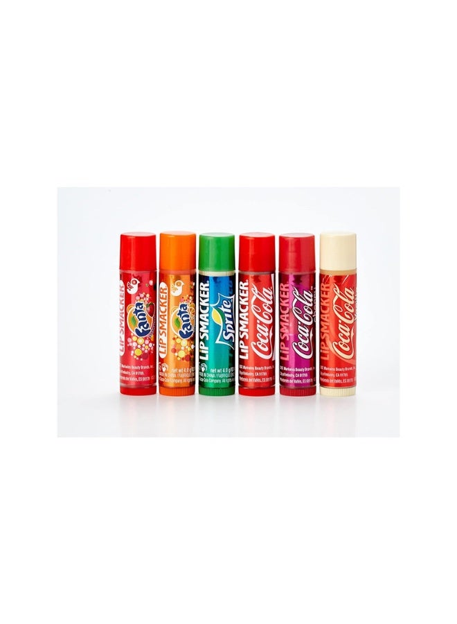 Lip Smacker Coca Cola Multipack And Gifting - Vintage Bottle Tin Box 6Pcs New - Image 2