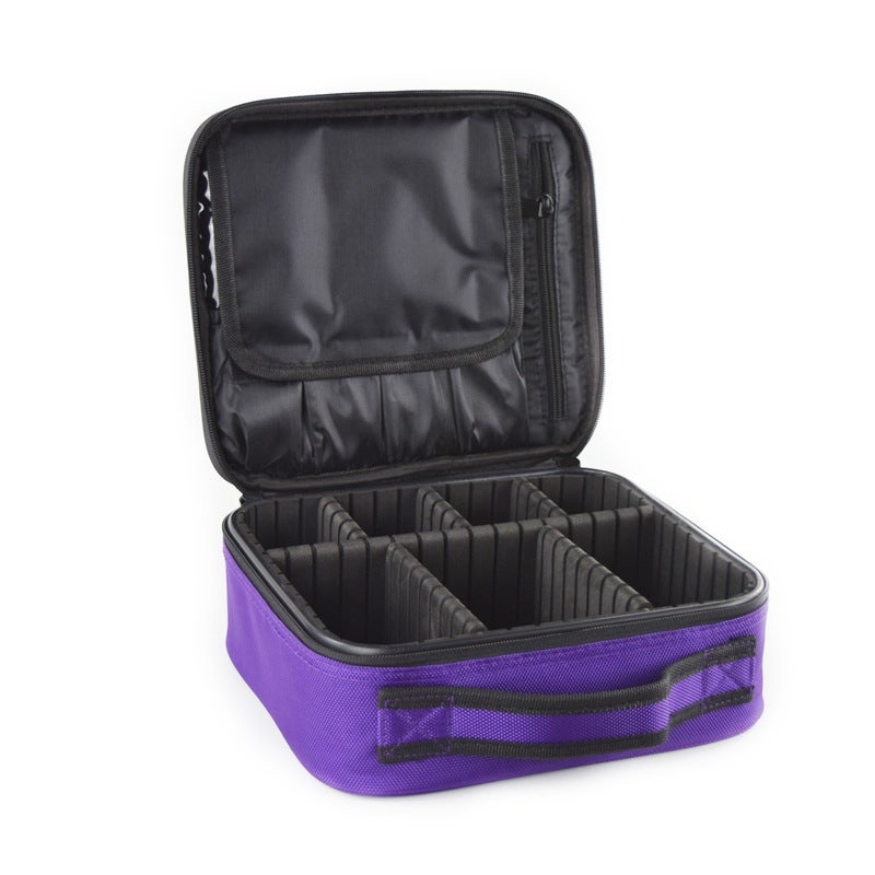 general Large Multi-Layer Makeup Organizer Bag with Partition for Cosmetics and Beauty Tools - Image 1