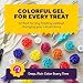 Wilton Edible Gel Food Coloring Set  For Baking  Decorating  Mixable Color Shades  Concentrated Formula for Vibrant Colors  6 Ounces Each 12Piece Set - Image 4