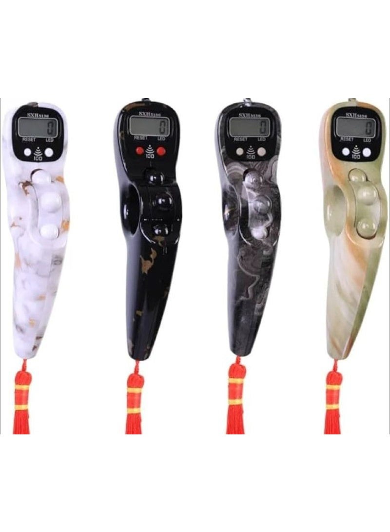 خاتم تسبيح لوكس 2036S – مضيء وأنيق للمناسبات والدعاء