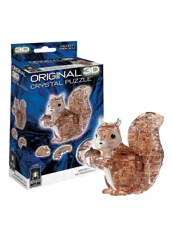 BePuzzled  Squirrel Original 3D Crystal Puzzle Ages 12 and Up - Image 2