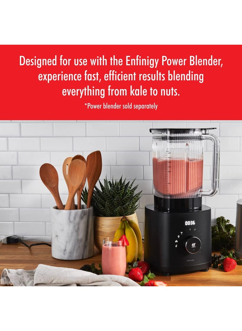 Zwilling ZWILLING Enfinigy Vacuum Lidfor Power Blender Jar  Black  - Image 2